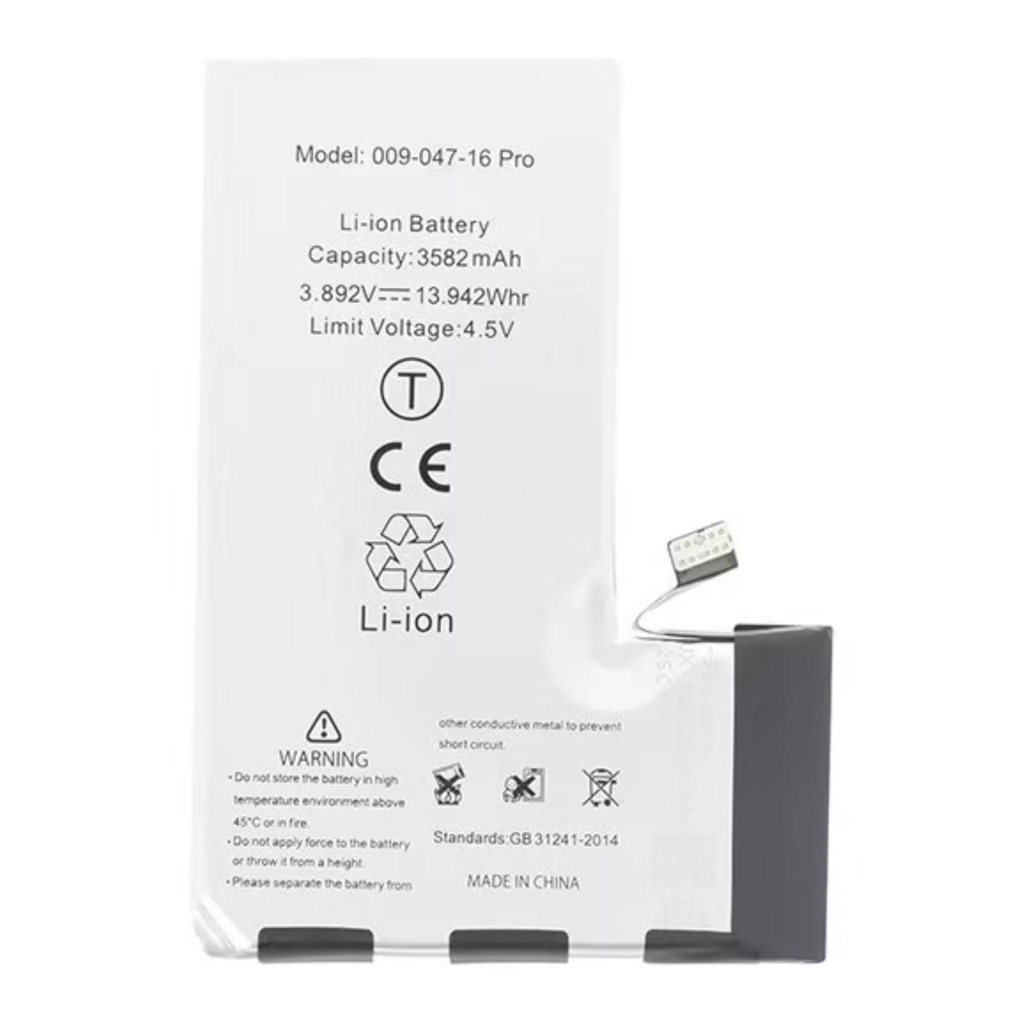 Batterie iPhone 16 Pro TI