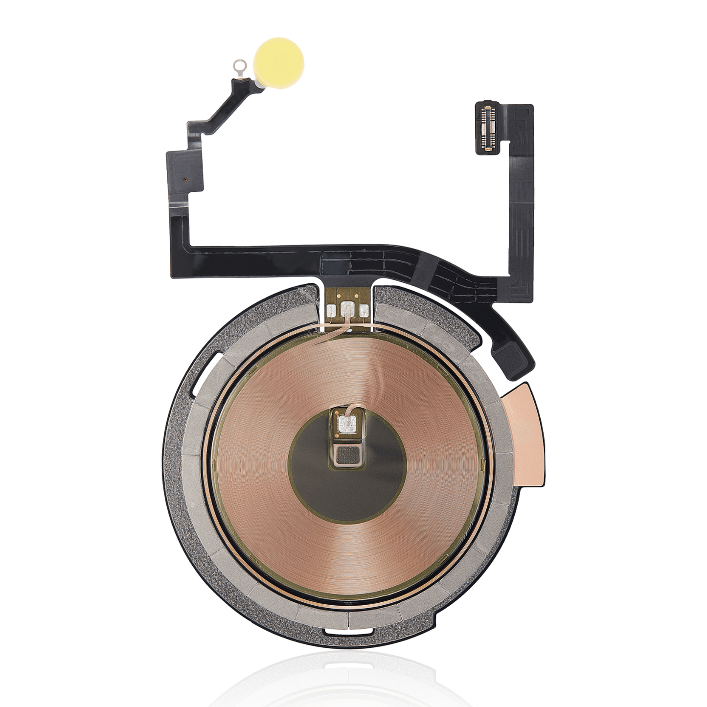 Nappe flash, charge sans fil (avec aimant MagSafe), antenne NFC, micro caméra iPhone 14