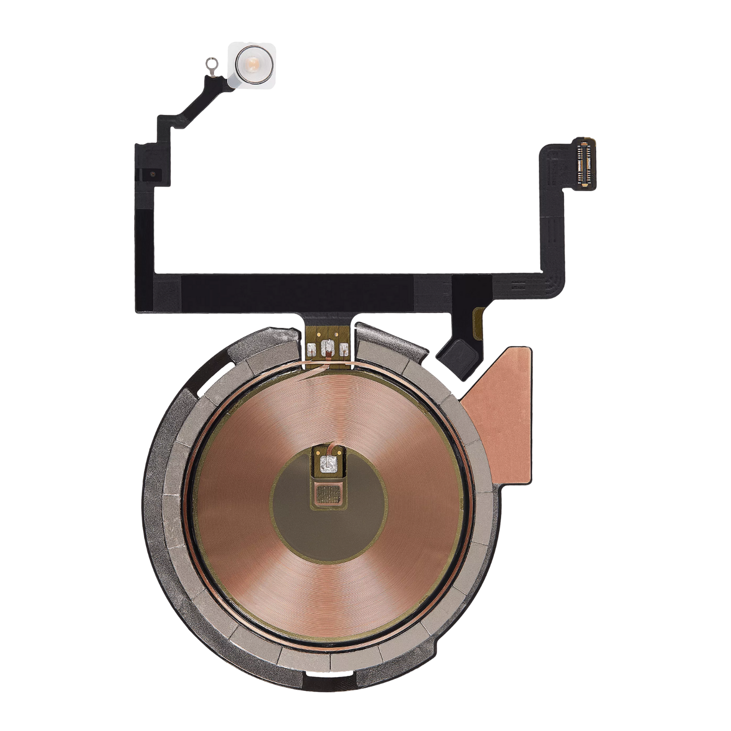 Nappe flash, charge sans fil (avec aimant MagSafe), antenne NFC, micro caméra iPhone 14 Plus