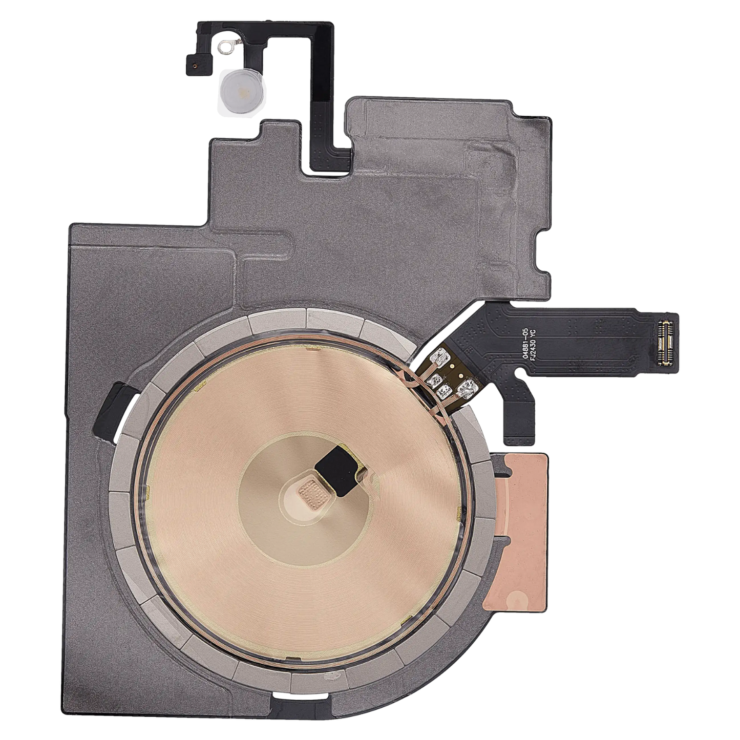 Nappe flash, charge sans fil (avec aimant MagSafe), antenne NFC, micro caméra iPhone 16 Plus