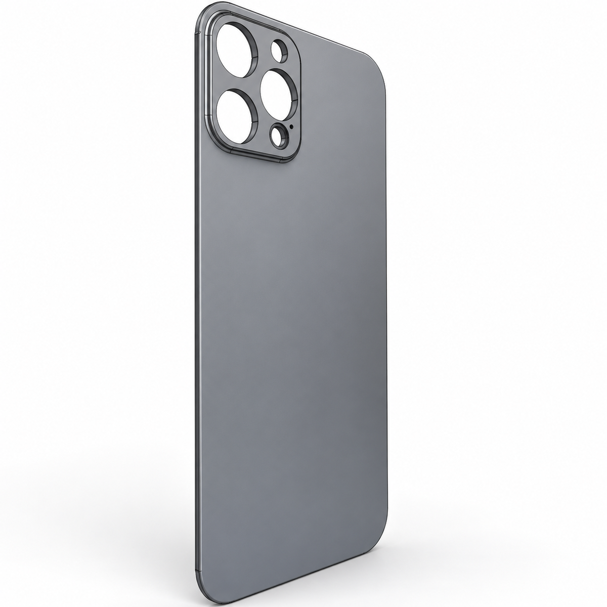 Modèle 3D du fichier STL de vitre arrière compatible iPhone 12 Pro Max – vue intérieure