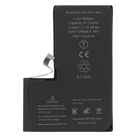 Batterie iPhone 15 Pro Max TI