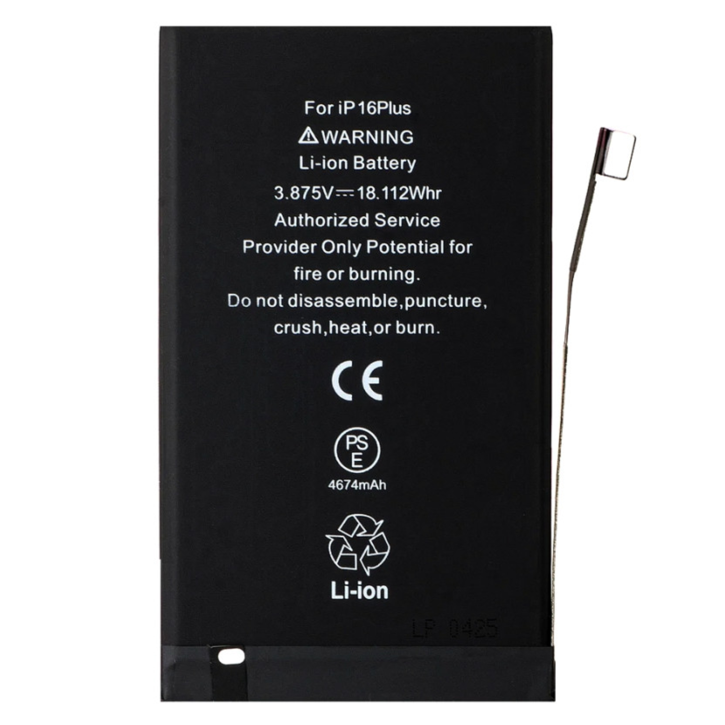 Batterie iPhone 16 Plus TI