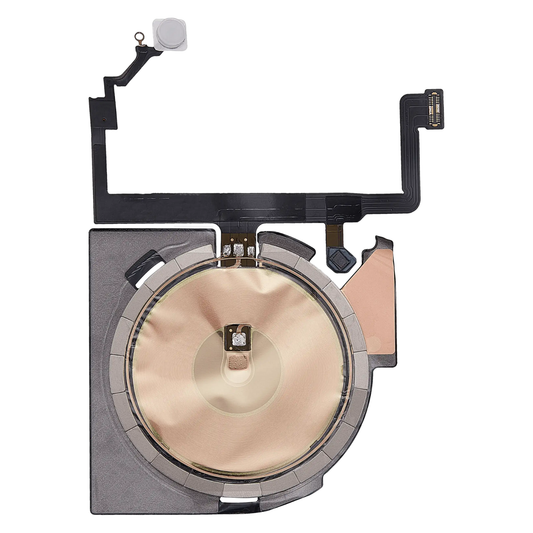 Nappe flash, charge sans fil (avec aimant MagSafe), antenne NFC, micro caméra iPhone 15 Plus