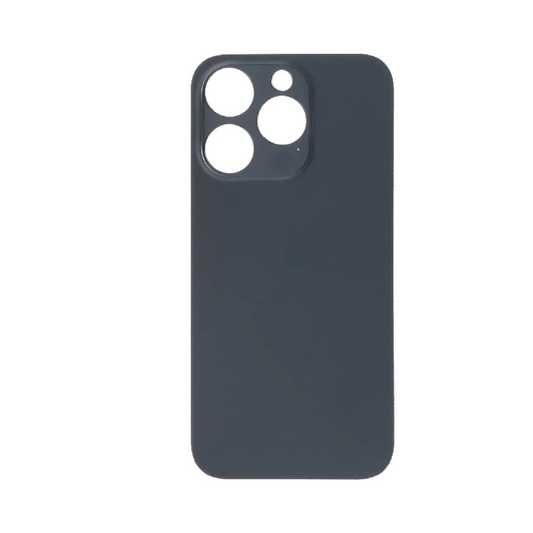 Vitre Arrière iPhone 14 Pro Max Noir Assemblée avec Logo